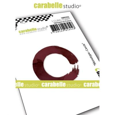 Carabella Studio Cling Stamp - Small Monotypes Circle